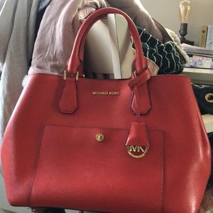 Michael Kors Orange satchel